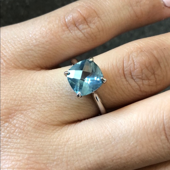 Aquamarine ring - Picture 1 of 8